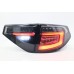 Subaru Impreza WRX GV Version 10 5 Door Hatchback 08-14 Black Face Smoke Light Bar LED Tail Lamp